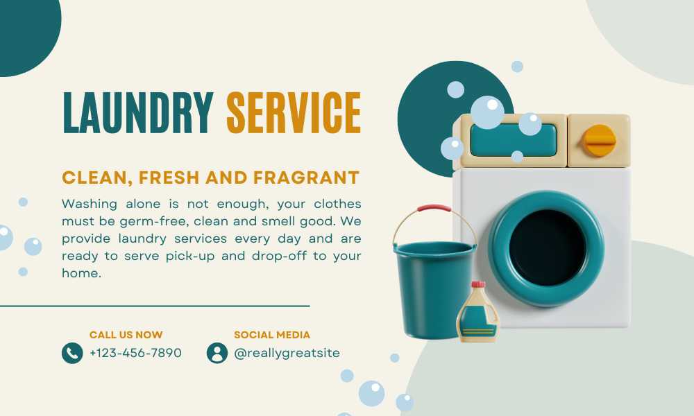 Blue and Green Illustrated Laundry Services Facebook Cover (1000 x 600 px) (1)